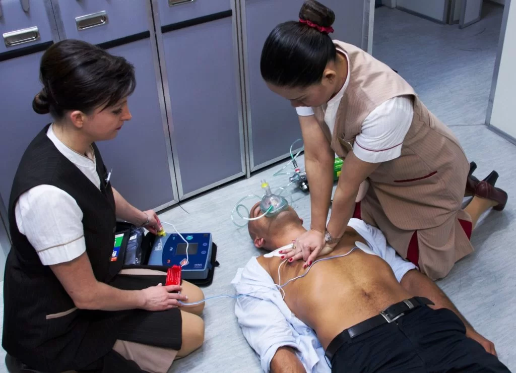 AED cabin training